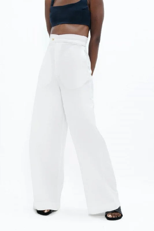 Florence Pants White Dove