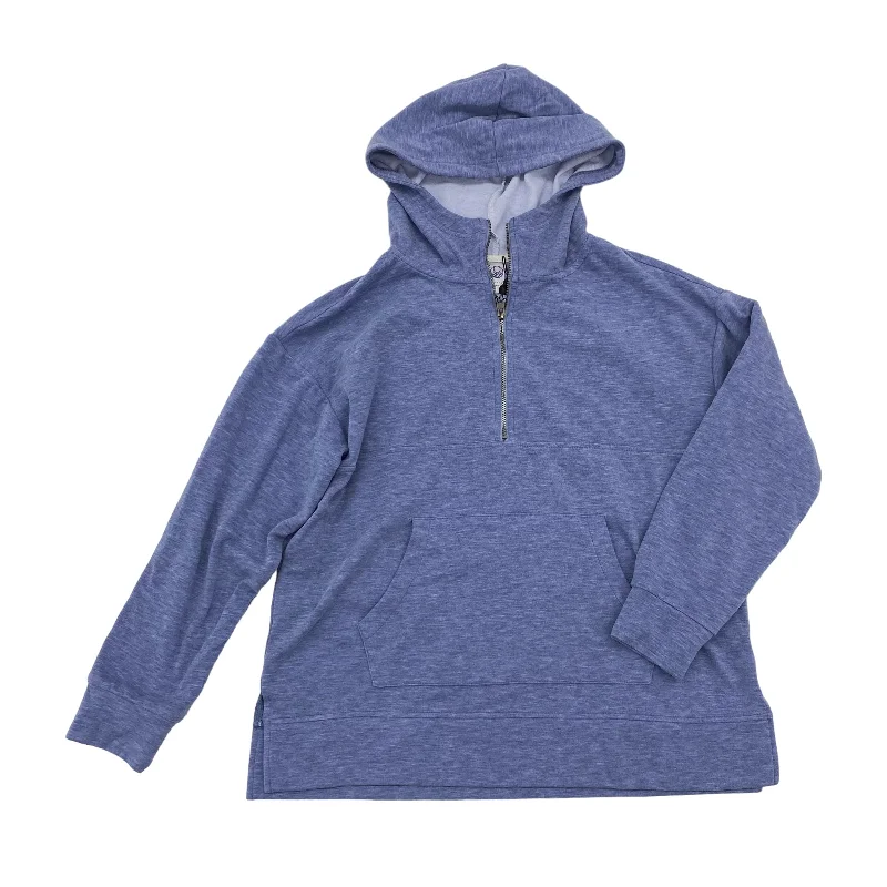 BLUE SWEATSHIRT HOODIE by TE VERDE Size:M