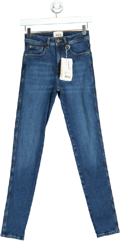 Sézane Blue Denim Skinny Jeans UK W26