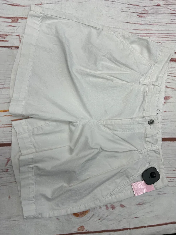 Shorts By Gloria Vanderbilt In White, Size: 8