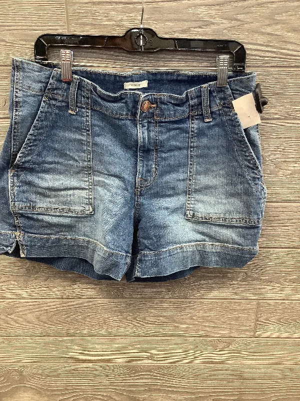 Shorts By Maurices In Blue Denim, Size: 12