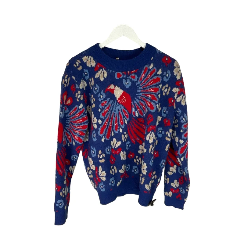 Sweatshirt Crewneck By Jodifl In Blue, Size: L