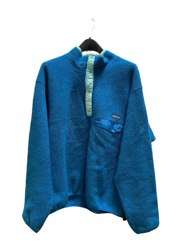 Sweatshirt Crewneck By Patagonia In Blue, Size: Xl